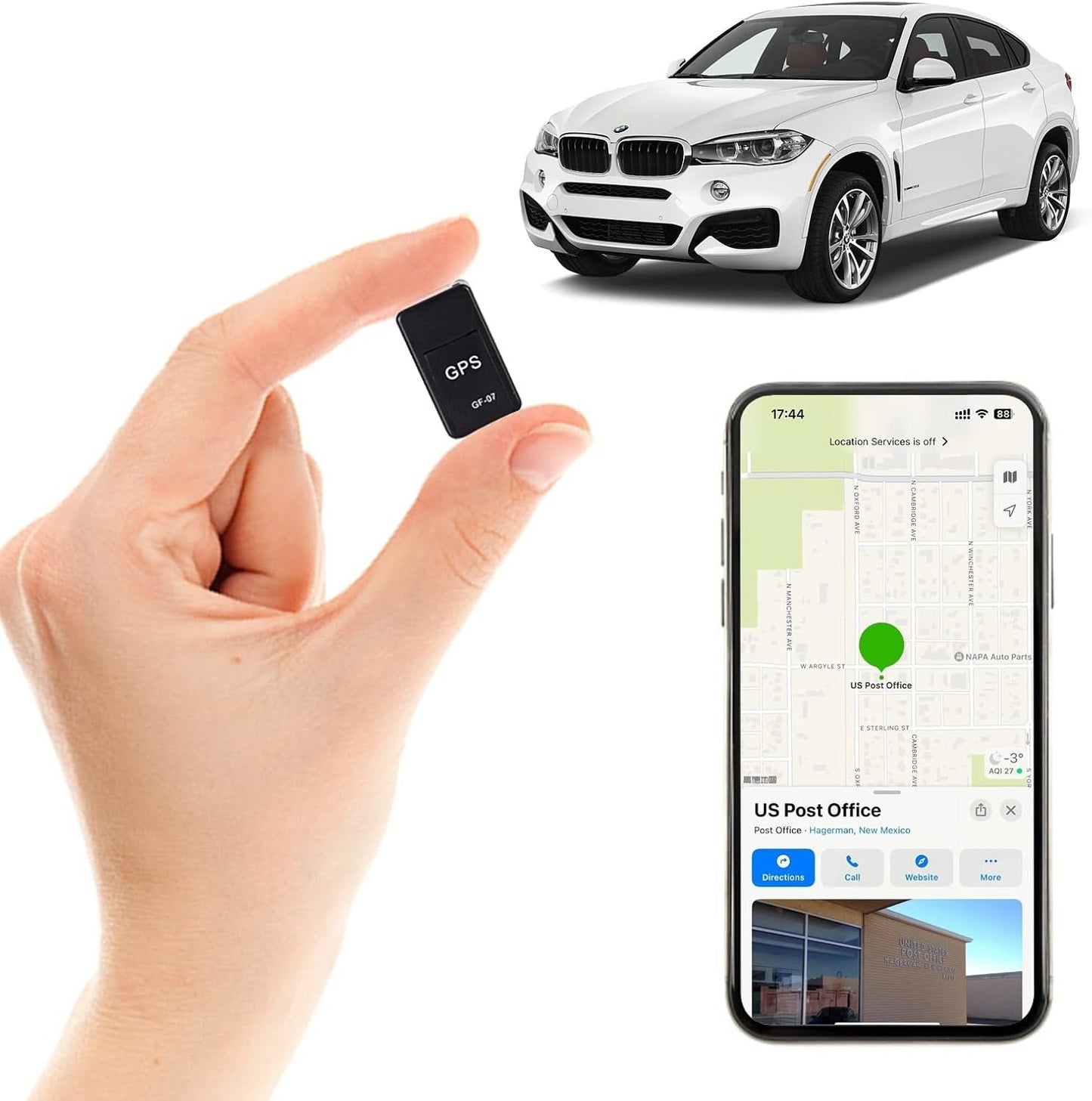 Wireless Mini Magnetic GPS Tracker
